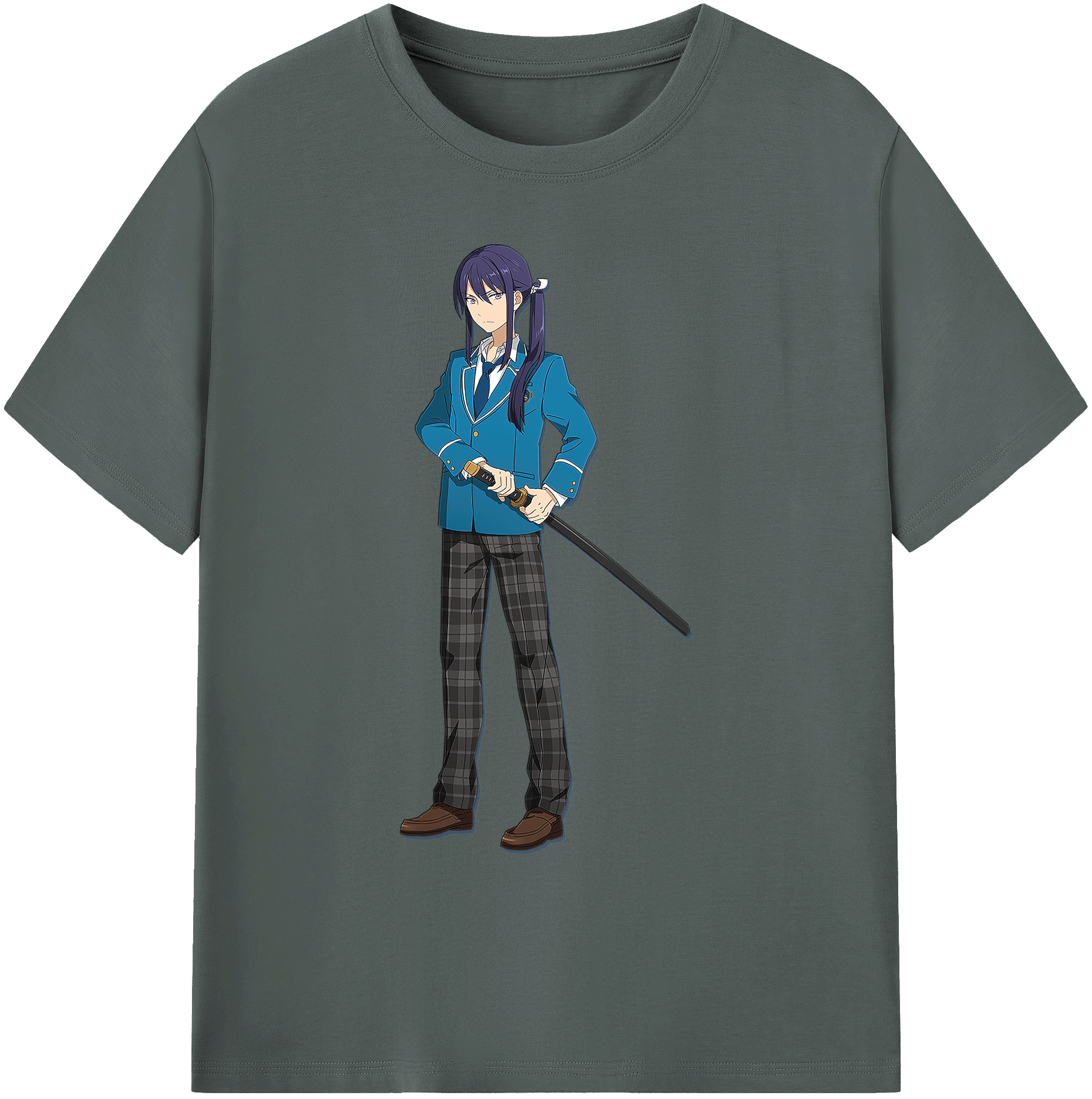 （画像用） あんさんぶるスターズ! Ensemble Stars 綿100％ メンズ半袖Tシャツ｜肌触りやわらか＆通気性
